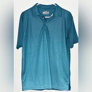 Ben Hogan Teal Polo Shirt for Men